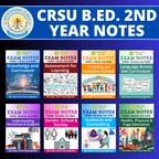 CRSU B.Ed. 2nd Notes (Set of All 7 Subjects) - Being a Best Teacher