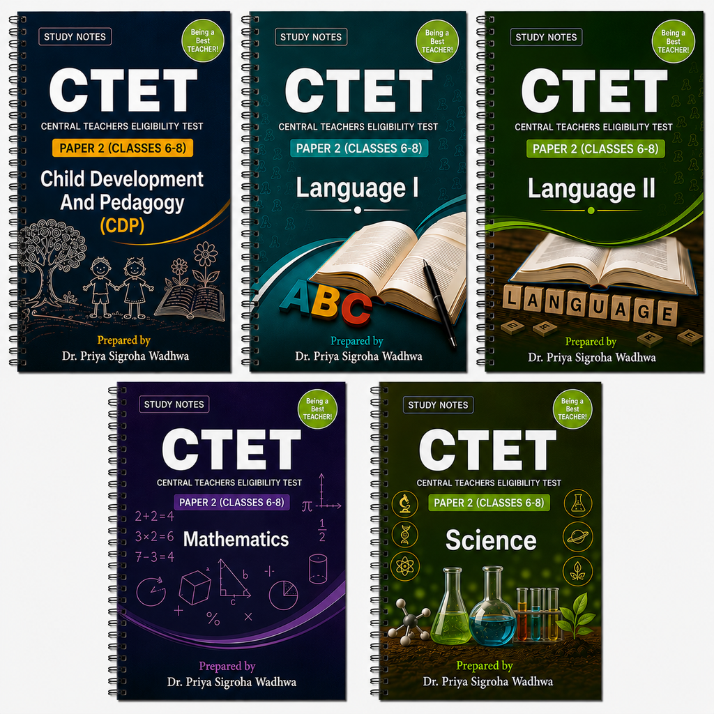 CTET PAPER 2 NOTES (Complete Kit)