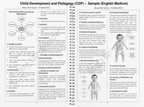 Child Development & Pedagogy (CDP) Study Notes for Paper 1 & 2