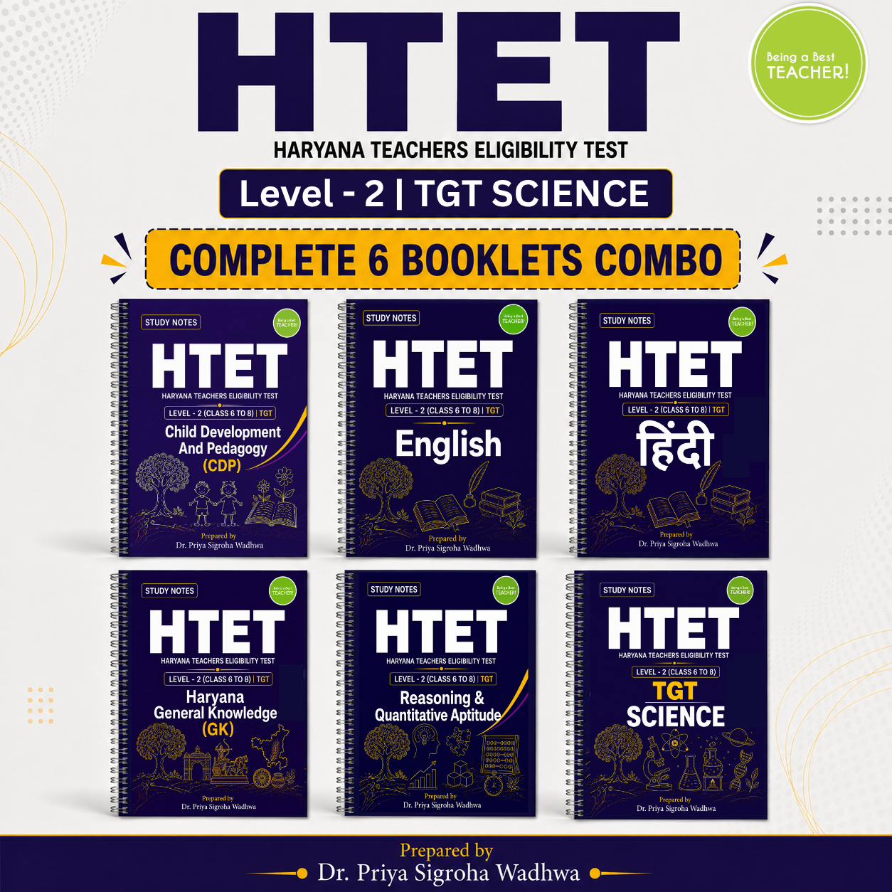 HTET Level 2 TGT Science Notes (Complete Set)