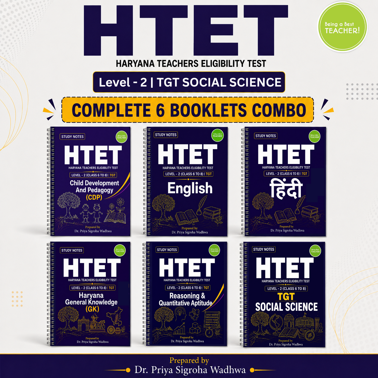 HTET Level 2 TGT Social Science Notes (Complete Set)