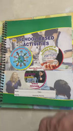 B.Ed. 2nd Year Files - 2 Lesson Plan Files and 1 School Based Activity File (Blank Files Combo)